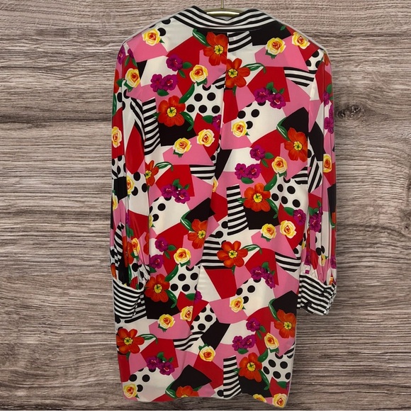 Eclectic Elegance: Albert Nipon Vintage Shift Dress - Picture 2 of 8